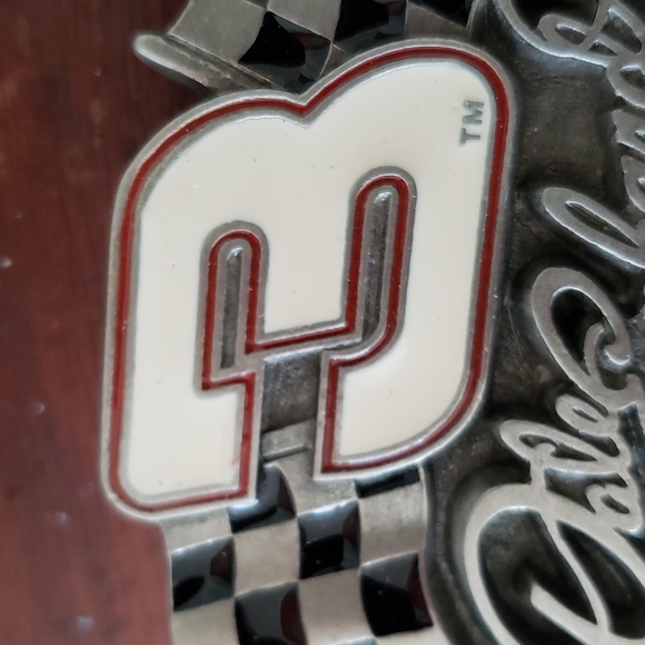 Vintage 1997 Dale Earnhardt Pewter Belt Buckle - Picture 9 of 13